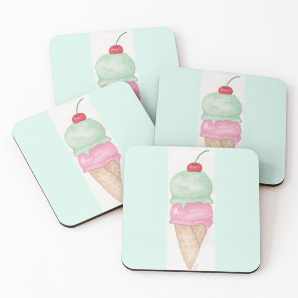 Item preview, Double Scoop Ice Cream Cone designed and sold by Lmarston123.