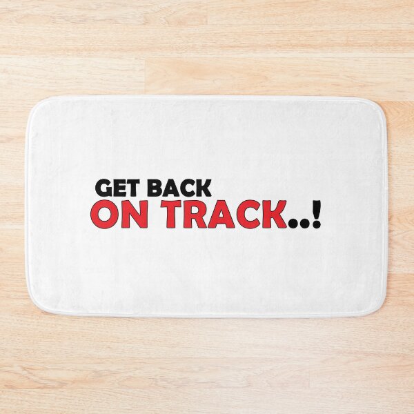Item preview, Get back on track designed and sold by Positive Mindzet!.