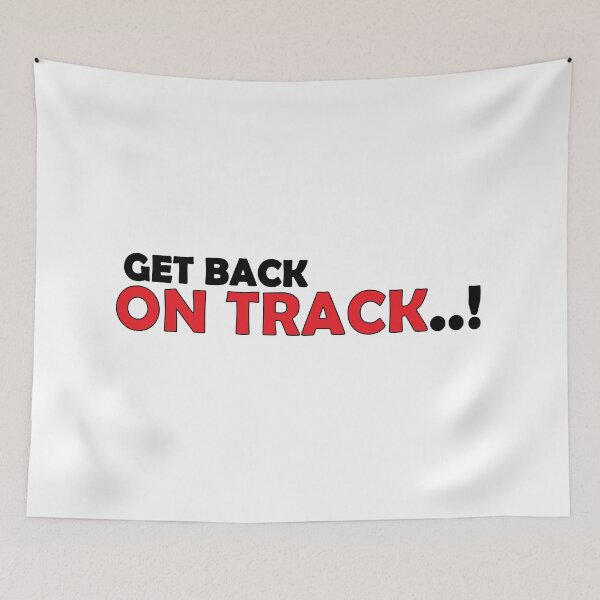 Item preview, Get back on track designed and sold by Positive Mindzet!.
