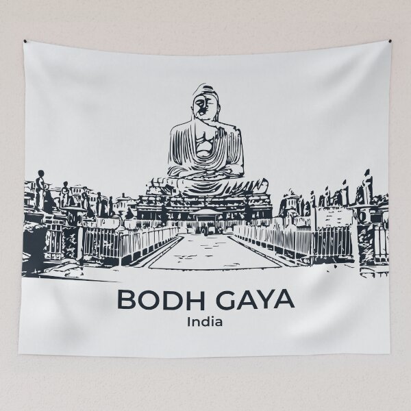 Item preview, Bodh Gaya - India designed and sold by Lakeric Cityscapes.