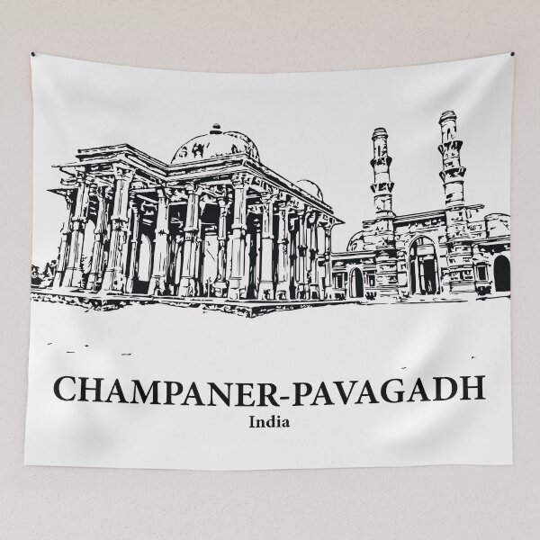 Item preview, Champaner-Pavagadh - India designed and sold by Lakeric Cityscapes.