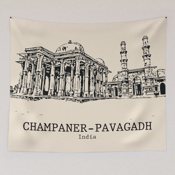 Item preview, Champaner-Pavagadh - India designed and sold by Lakeric Cityscapes.