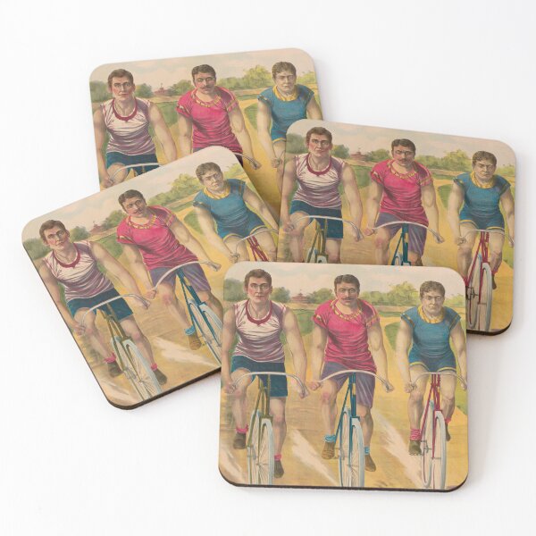 Item preview, Retro Sport - Nostalgic Cycling Trio designed and sold by InnerCitadel.