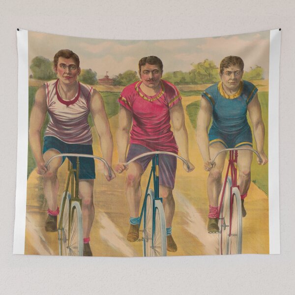 Item preview, Retro Sport - Nostalgic Cycling Trio designed and sold by InnerCitadel.