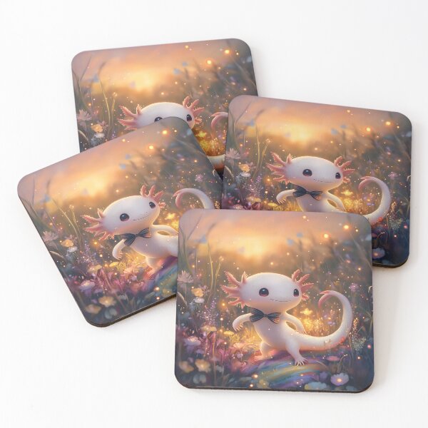 Item preview, Twilight Axolotl’s Enchanted Stroll designed and sold by AI-Only Creations.