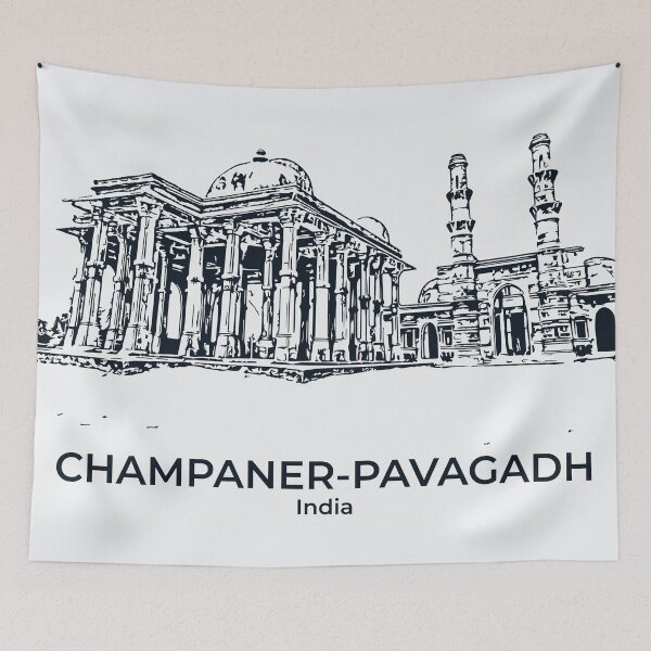 Item preview, Champaner-Pavagadh - India designed and sold by Lakeric Cityscapes.