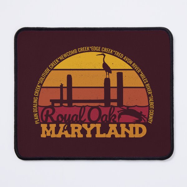 Artikelvorschau, Royal Oak Maryland Sonnenuntergang Retro Lokales Stolzlogo entworfen und verkauft von CRHPOD20.