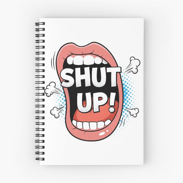 Item preview, Shut UP! designed and sold by Guryl Michal Designs.