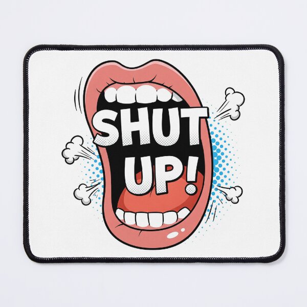 Item preview, Shut UP! designed and sold by Guryl Michal Designs.