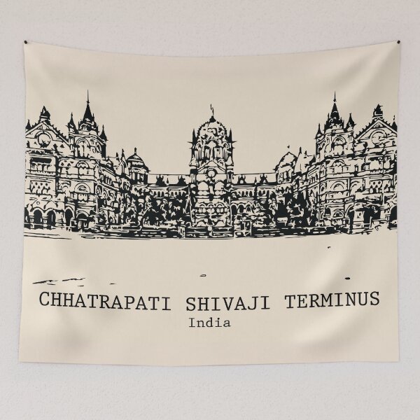 Item preview, Chhatrapati Shivaji Terminus - India designed and sold by Lakeric Cityscapes.