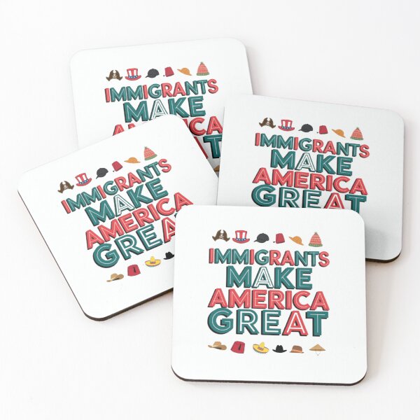 Item preview, Immigrants Make America Great: Celebrate Diversity & Unity! designed and sold by MyDesigneStore.
