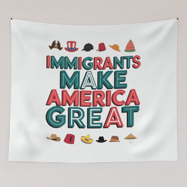 Item preview, Immigrants Make America Great: Celebrate Diversity & Unity! designed and sold by MyDesigneStore.