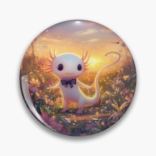 Item preview, Glow & Gills: The Magical Axolotl designed and sold by AI-Only Creations.