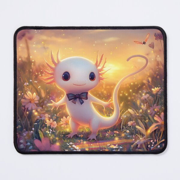 Item preview, Glow & Gills: The Magical Axolotl designed and sold by AI-Only Creations.