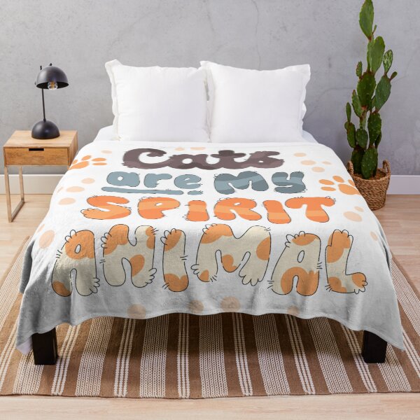 Item preview, Cats are my Spirit Animal designed and sold by LettersCraft.