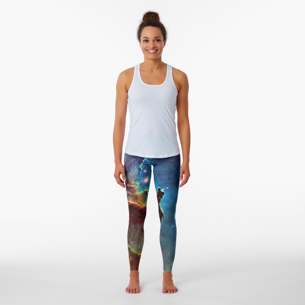 M16 Eagle Nebula Pillars of Creation Enhanced Leggings