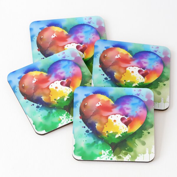 Item preview, Loose watercolour heart designed and sold by emmuk74.