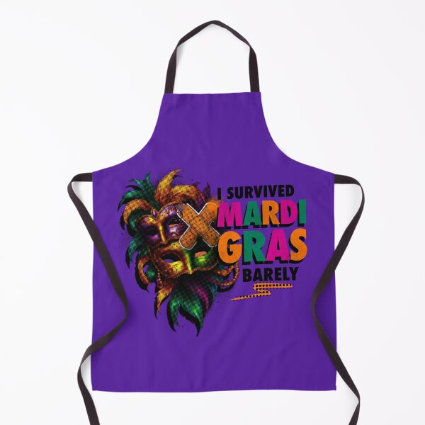 Item preview, I Survived Mardi Gras.... barely designed and sold by AnAzArt.