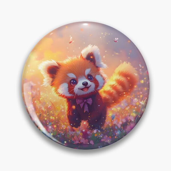 Item preview, Whimsical Red Panda’s Dreamy Stroll designed and sold by AI-Only Creations.