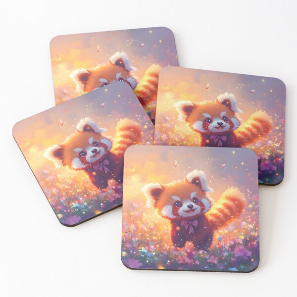 Item preview, Whimsical Red Panda’s Dreamy Stroll designed and sold by AI-Only Creations.