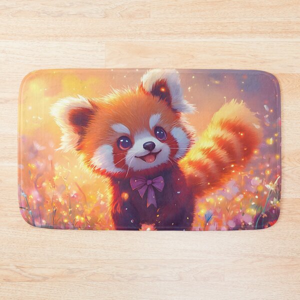 Item preview, Whimsical Red Panda’s Dreamy Stroll designed and sold by AI-Only Creations.