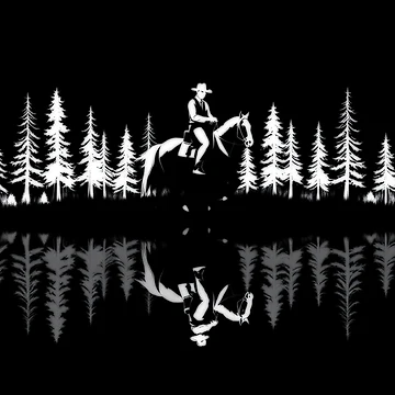 Artwork thumbnail, Lone Rider by Cloud-Riders