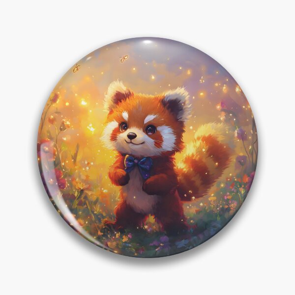 Item preview, Enchanted Red Panda designed and sold by AI-Only Creations.