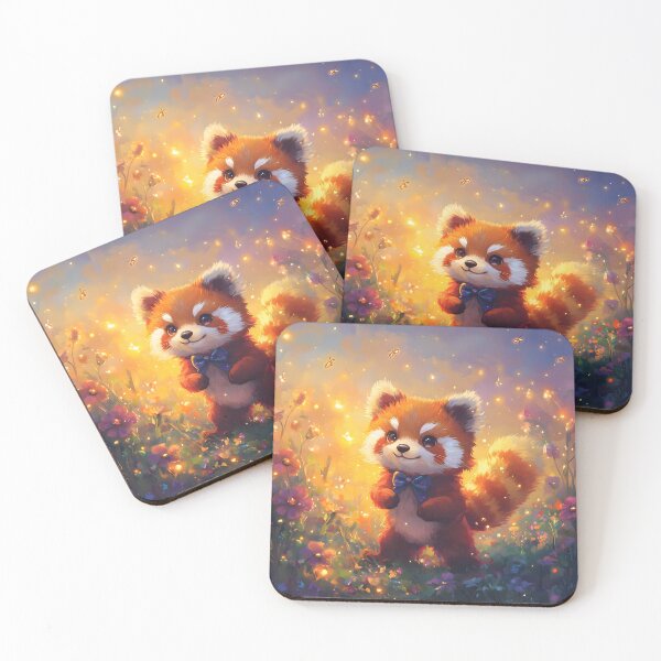 Item preview, Enchanted Red Panda designed and sold by AI-Only Creations.
