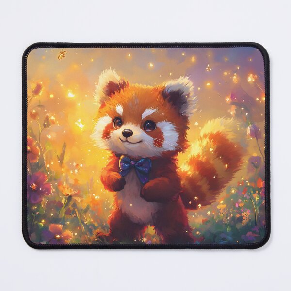 Item preview, Enchanted Red Panda designed and sold by AI-Only Creations.