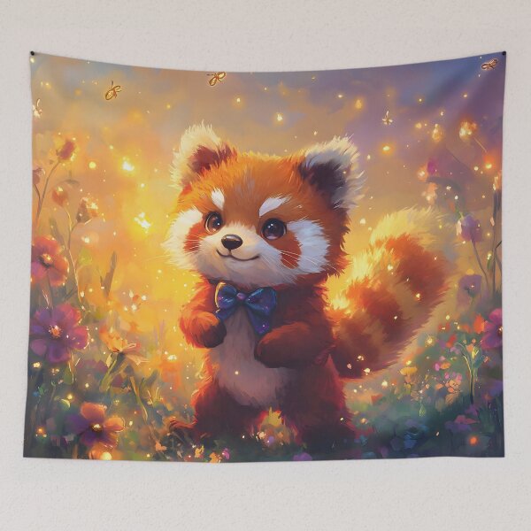 Item preview, Enchanted Red Panda designed and sold by AI-Only Creations.