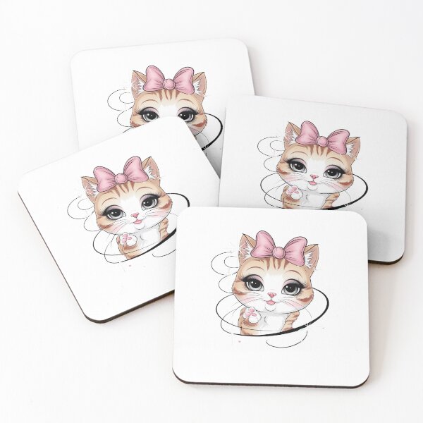 Item preview, Cute cat wearing makeup designed and sold by Mateusz Majcherek.