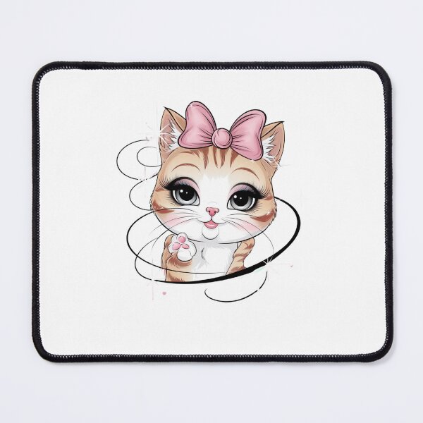 Item preview, Cute cat wearing makeup designed and sold by Mateusz Majcherek.