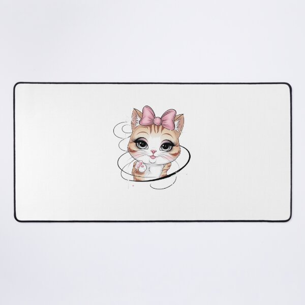 Item preview, Cute cat wearing makeup designed and sold by Mateusz Majcherek.