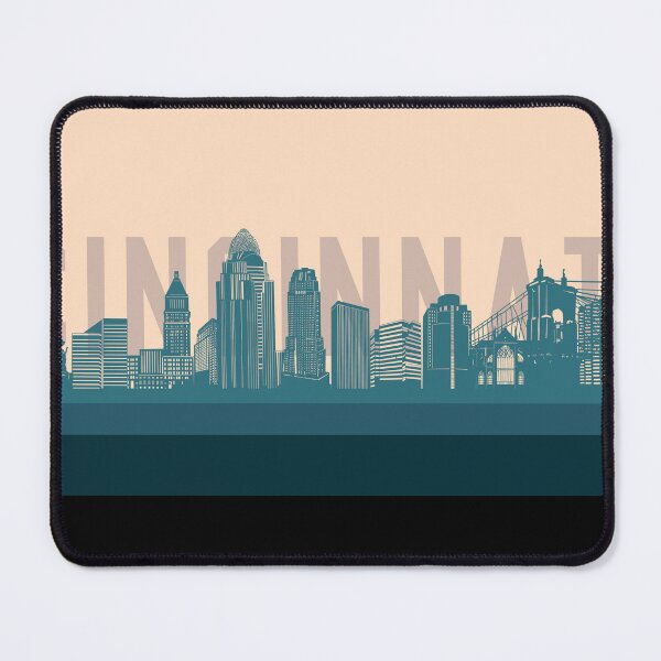 Item preview, cincinnati skyline designed and sold by BekimART2.