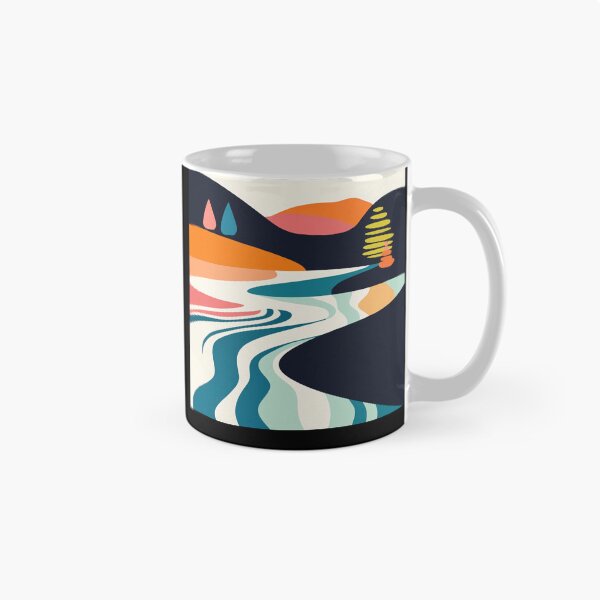 Item preview, Minimalist Landscape River designed and sold by anettfaye.