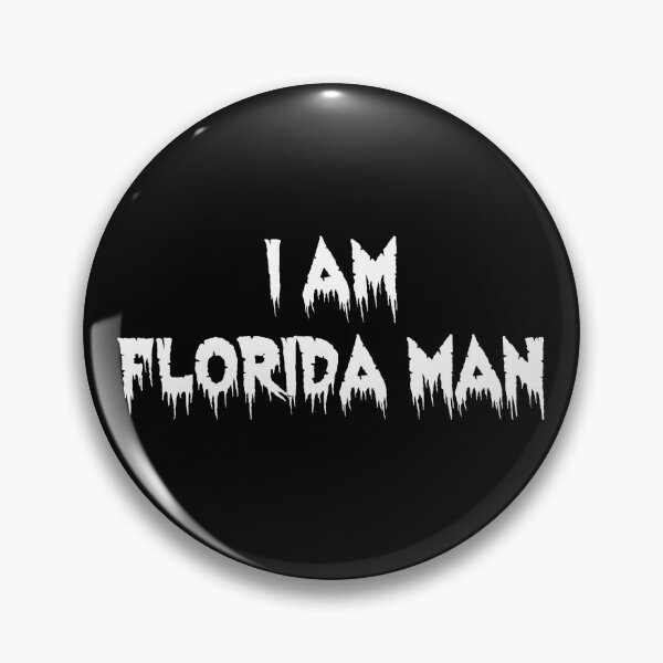 Item preview, I AM FLORIDA MAN 2 IN WHT designed and sold by KpL Creates.