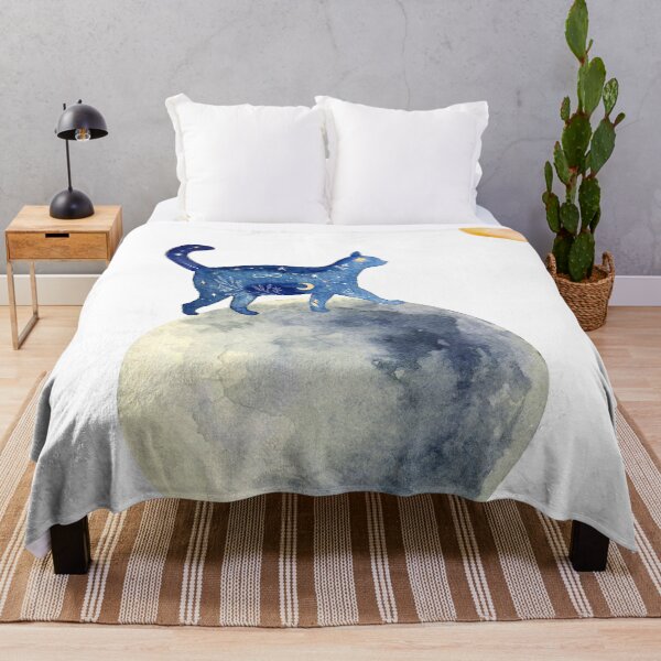 Item preview, Cat on the Moon designed and sold by Sisters of the Sun.
