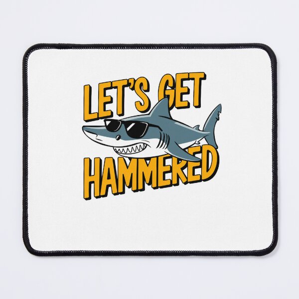 Item preview, lets get hammered hammerhead shark designed and sold by Mateusz Majcherek.