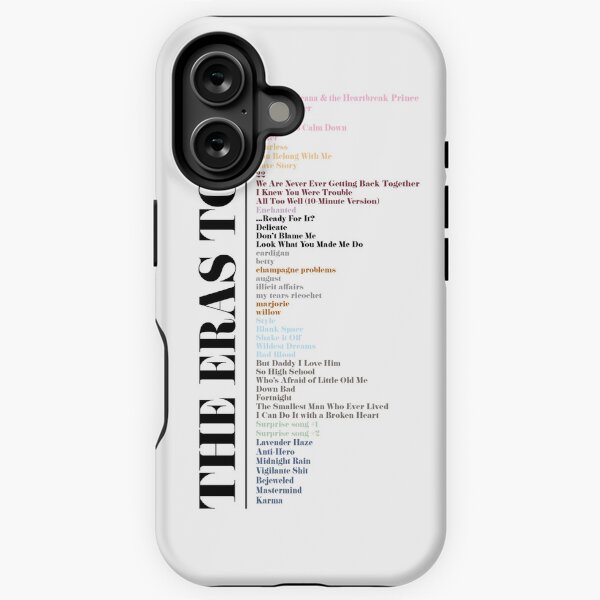 Item preview, eras tour UPDATED SETLIST designed and sold by Lautaro B.