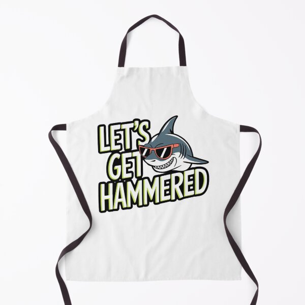 Item preview, lets get hammered hammerhead shark designed and sold by Mateusz Majcherek.