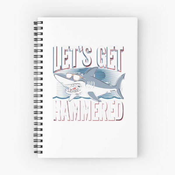 Item preview, lets get hammered hammerhead shark designed and sold by Mateusz Majcherek.