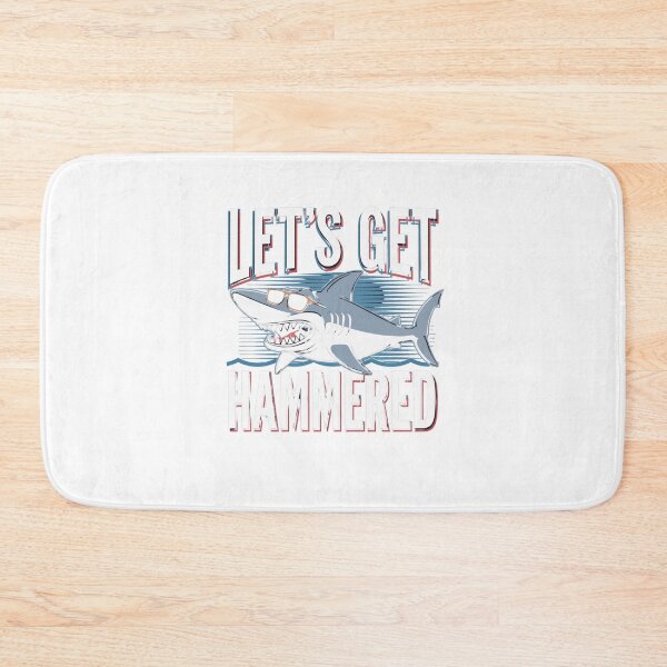 Item preview, lets get hammered hammerhead shark designed and sold by Mateusz Majcherek.