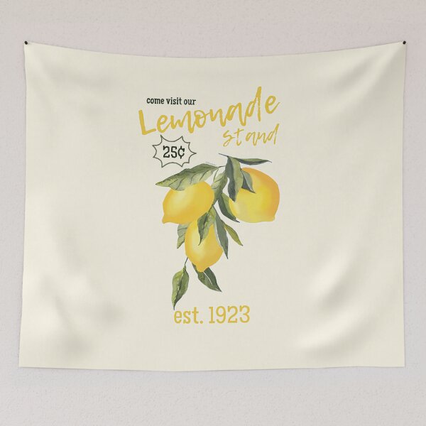 Item preview, Retro lemonade stand artwork designed and sold by lizxberry.