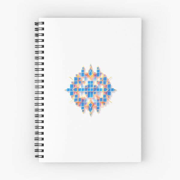 Item preview, A full blue symmetric Tetris image on a white background, rendered in a warm golden glow Isekai anime style with expressive composition, radiant and luxurious details. designed and sold by Shapeshifter797.