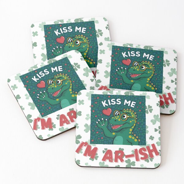 Item preview, Kiss Me, I’m Ar-ish – Irish Dragon Power! designed and sold by Vivid Art Zone.