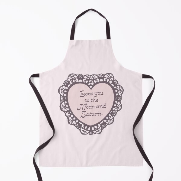 Item preview, 'Moon & Saturn' Valentine designed and sold by justswemothings.
