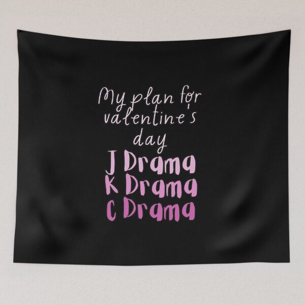 Item preview, My plan for valentine's day JDrama KDrama CDrama designed and sold by HugSomeNettles.