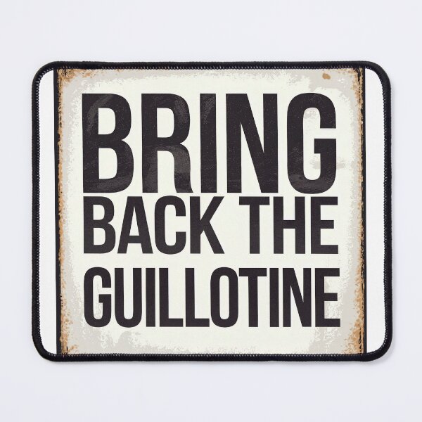 Item preview, Bring Back The Guillotine Stickers designed and sold by Chrisjeffries24.