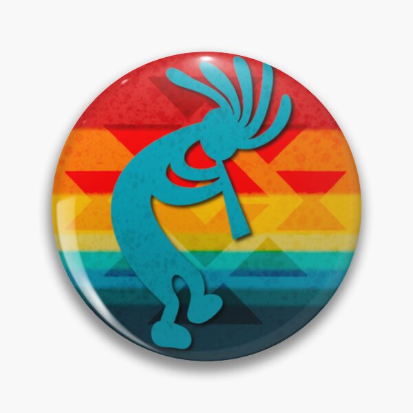 Artikelvorschau, Kokopelli auf vollem Hintergrund entworfen und verkauft von Wayne Young Arts.