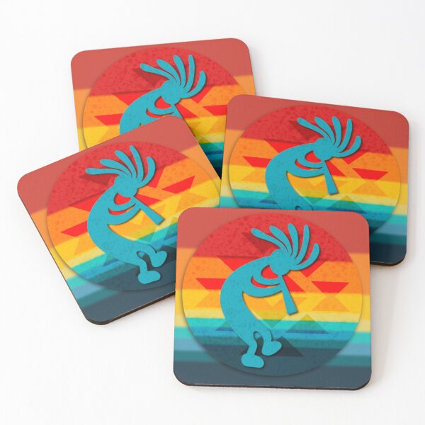 Item preview, Kokopelli on Full Background  designed and sold by Wayne Young Arts.